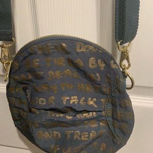 Kipling graffiti print round bag- Rare